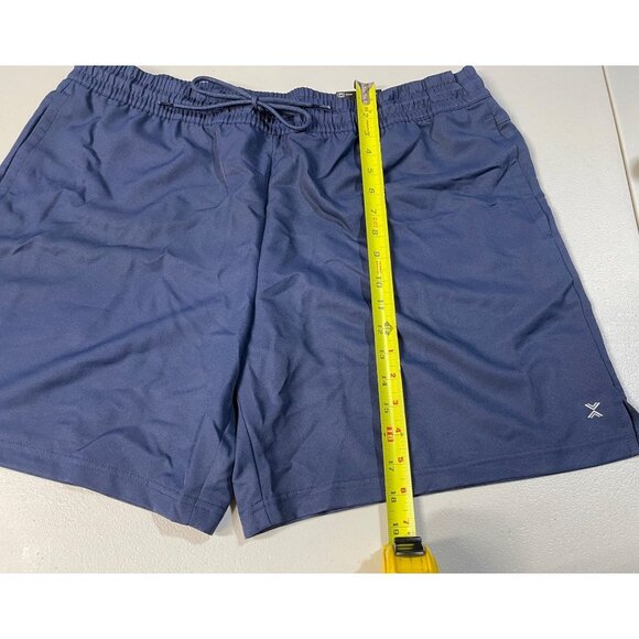 Xersion Mens Size XL Navy Blue Athletic Shorts Polyester - Picture 5 of 10